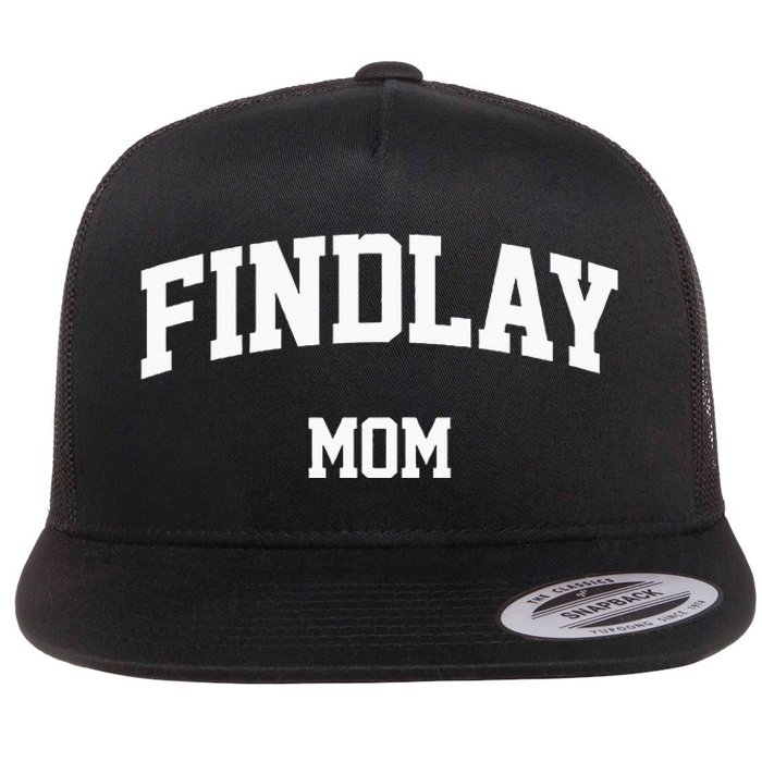 Findlay Mom Athletic Arch College University Alumni Flat Bill Trucker Hat