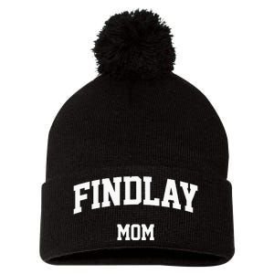 Findlay Mom Athletic Arch College University Alumni Pom Pom 12in Knit Beanie