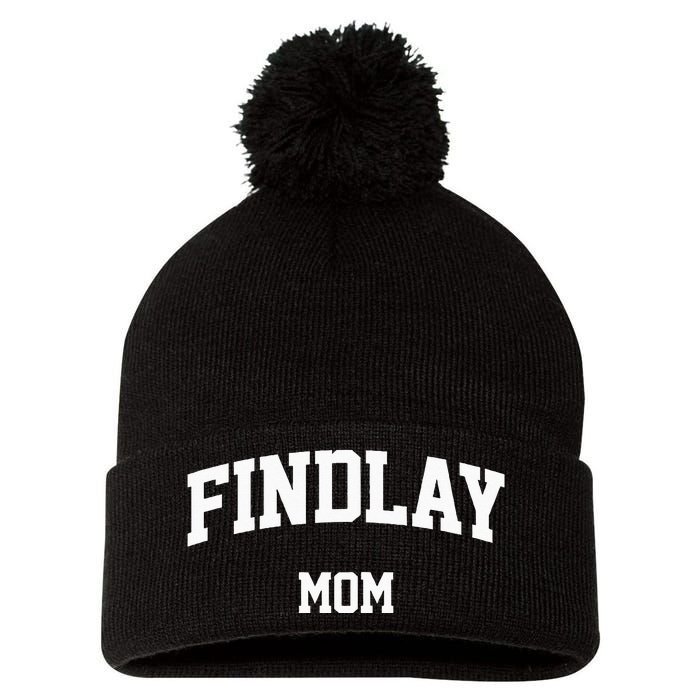 Findlay Mom Athletic Arch College University Alumni Pom Pom 12in Knit Beanie