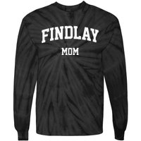 Findlay Mom Athletic Arch College University Alumni Tie-Dye Long Sleeve Shirt