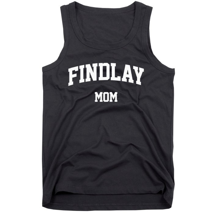 Findlay Mom Athletic Arch College University Alumni Tank Top