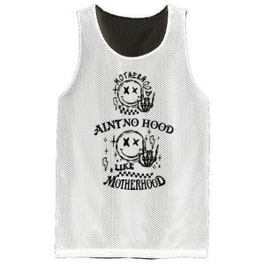 Funny Mom Aint No Hood Like Motherhood Funny Mothers Day Mesh Reversible Basketball Jersey Tank