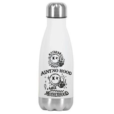 Funny Mom Aint No Hood Like Motherhood Funny Mothers Day Stainless Steel Insulated Water Bottle