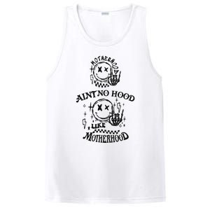 Funny Mom Aint No Hood Like Motherhood Funny Mothers Day PosiCharge Competitor Tank