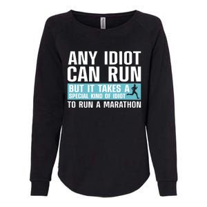 Funny Marathon Art For Men Women Marathoner Running Finisher Womens California Wash Sweatshirt