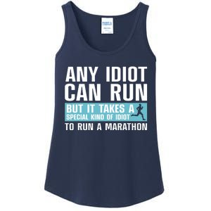 Funny Marathon Art For Men Women Marathoner Running Finisher Ladies Essential Tank