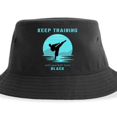 Funny Martial Arts Workout Gift Karate Sustainable Bucket Hat