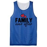 Family Matching Adoption Dad Mom Family Ever After Great Gift Mesh Reversible Basketball Jersey Tank