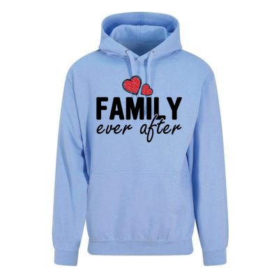 Family Matching Adoption Dad Mom Family Ever After Great Gift Unisex Surf Hoodie