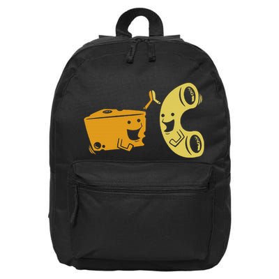 Funny Macaroni And Cheese T Mac And Cheese High 5 16 in Basic Backpack