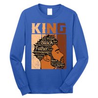 Father Melanin African Black History King Juneteenth Dad Gift Long Sleeve Shirt