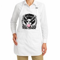 Frankenstein Monster And Bride B.U.B.B.L.E G.U.M Funny Halloween Apron