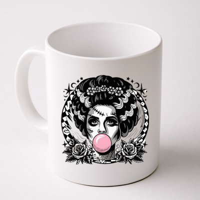 Frankenstein Monster And Bride B.U.B.B.L.E G.U.M Funny Halloween Mug