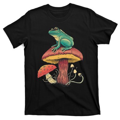 Frog Mushroom Animal Motif Woman Man Mushrooms Animal T-Shirt