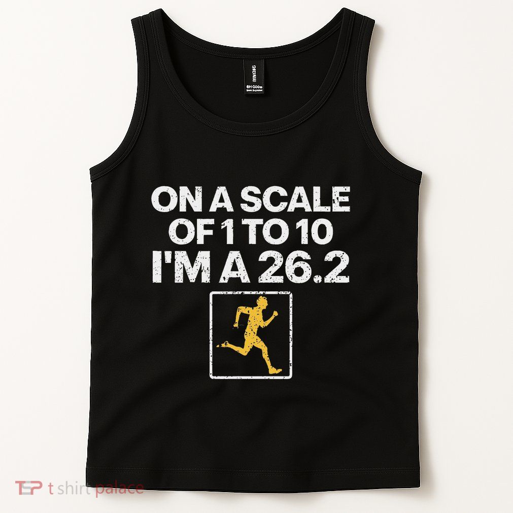 Funny Marathon Art Women Marathon Finisher 26.2 Running Tank Top