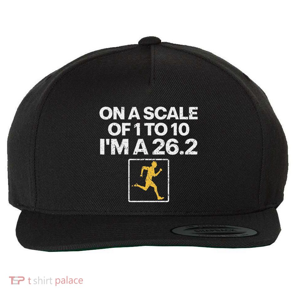 Funny Marathon Art Women Marathon Finisher 26.2 Running Wool Snapback Cap