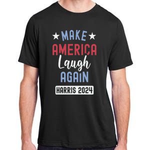 Funny Make America Laugh Again President 2024 Adult ChromaSoft Performance T-Shirt