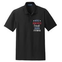 Funny Make America Laugh Again President 2024 Dry Zone Grid Polo