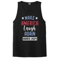 Funny Make America Laugh Again President 2024 PosiCharge Competitor Tank