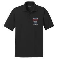 Funny Make America Laugh Again President 2024 PosiCharge RacerMesh Polo