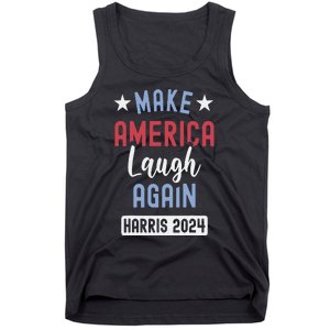 Funny Make America Laugh Again President 2024 Tank Top