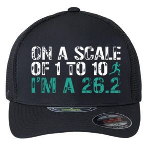 Funny Marathon Art Marathon Finisher 26 2 Running Meaningful Gift Flexfit Unipanel Trucker Cap