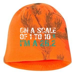 Funny Marathon Art Marathon Finisher 26 2 Running Meaningful Gift Kati - Camo Knit Beanie