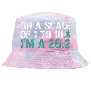 Funny Marathon Art Marathon Finisher 26 2 Running Meaningful Gift Tie-Dyed Bucket Hat