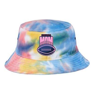 Football Mom American Football Supporter Cool Gift Tie Dye Newport Bucket Hat