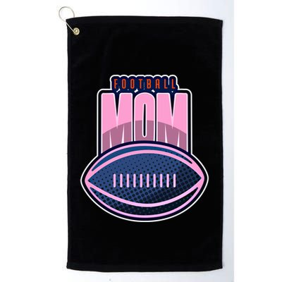Football Mom American Football Supporter Cool Gift Golf Towel