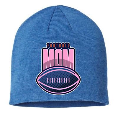 Football Mom American Football Supporter Cool Gift Sustainable Beanie