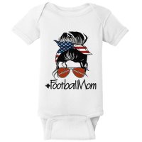 Football Mama American Football Mom Baby Bodysuit