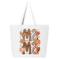 Fall Mama Autumn Leaves Pumpkin 25L Jumbo Tote