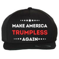 Funny Make America Trumpless Again In 2024 Wool Snapback Cap