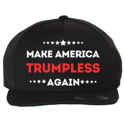 Funny Make America Trumpless Again In 2024 Wool Snapback Cap