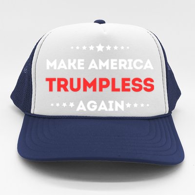 Funny Make America Trumpless Again In 2024 Trucker Hat