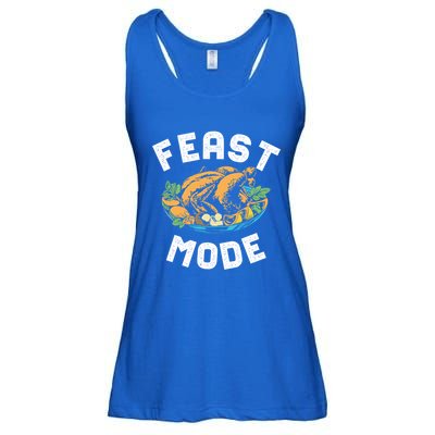 Feast Mode And Happy Thanksgiving Turkey Day Gift Ladies Essential Flowy Tank