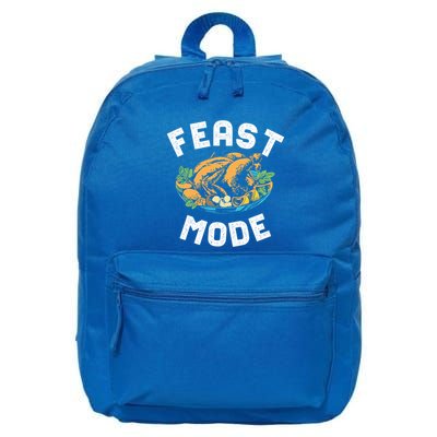 Feast Mode And Happy Thanksgiving Turkey Day Gift 16 in Basic Backpack