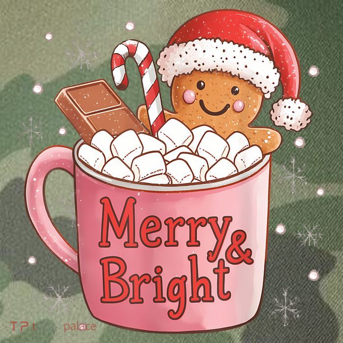 Funny Merry And Bright Christmas Gingerbread Man Hot Cocoa Legacy Tie Dye Trucker Hat