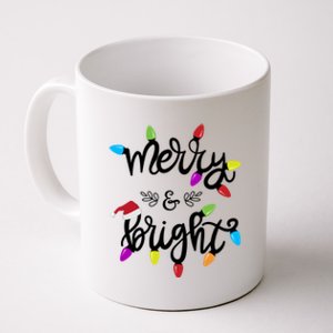 Funny Merry And Bright Christmas Lights Gift Coffee Mug