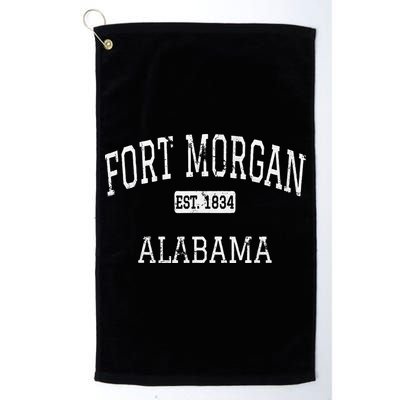 Fort Morgan Alabama Al Vintage Golf Towel