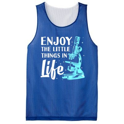 Funny Microscope Art For Women Biology Nerd Science Lab Mesh Reversible Basketball Jersey Tank