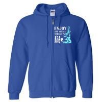 Funny Microscope Art For Women Biology Nerd Science Lab Full Zip Hoodie