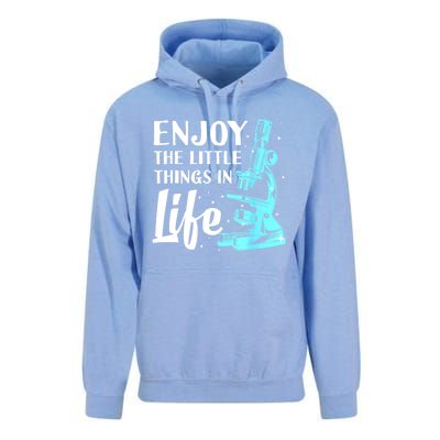 Funny Microscope Art For Women Biology Nerd Science Lab Unisex Surf Hoodie