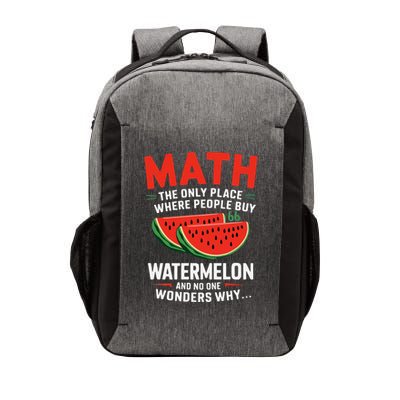 Funny Math And Watermelons Mathematics Calculation Numbers Vector Backpack