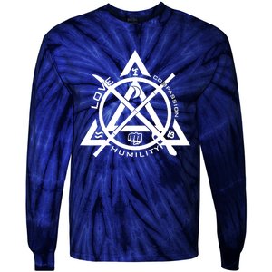 Filipino Martial Arts Fighting Philippines Tie-Dye Long Sleeve Shirt