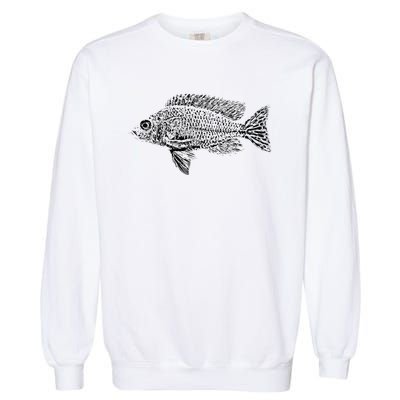 Firefish Malawi Aulonocara Peacock Cichlid Fish Garment-Dyed Sweatshirt