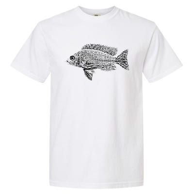 Firefish Malawi Aulonocara Peacock Cichlid Fish Garment-Dyed Heavyweight T-Shirt