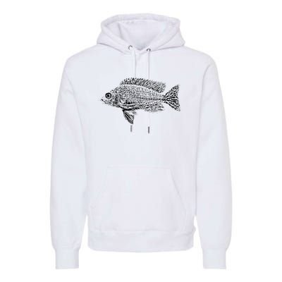 Firefish Malawi Aulonocara Peacock Cichlid Fish Premium Hoodie