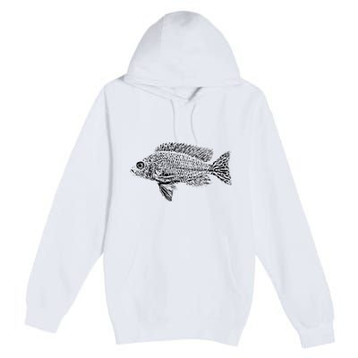 Firefish Malawi Aulonocara Peacock Cichlid Fish Premium Pullover Hoodie